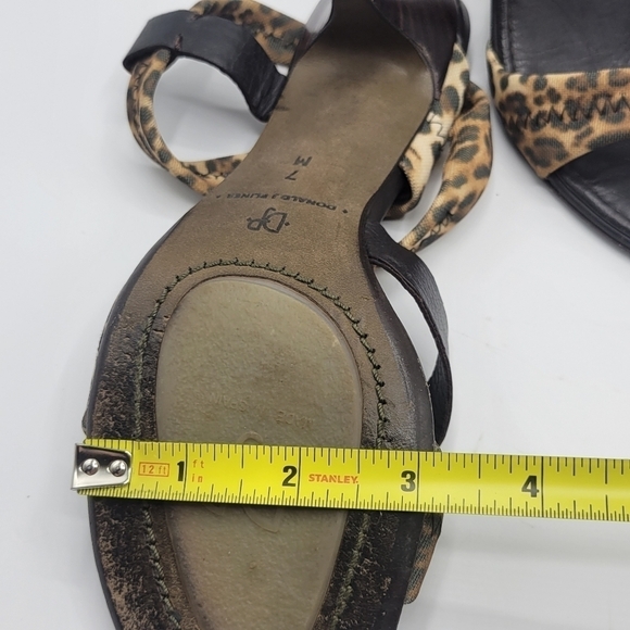 Donald J Pliner leopard print straps size 7M - Picture 12 of 15